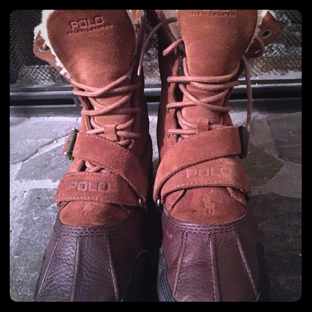Polo Ralph Lauren shearling lined boot - Picture 4 of 8